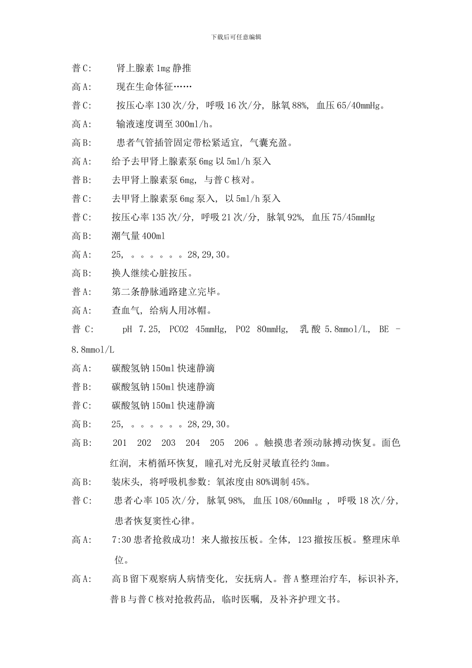 案例救护流程设计范例样本_第3页