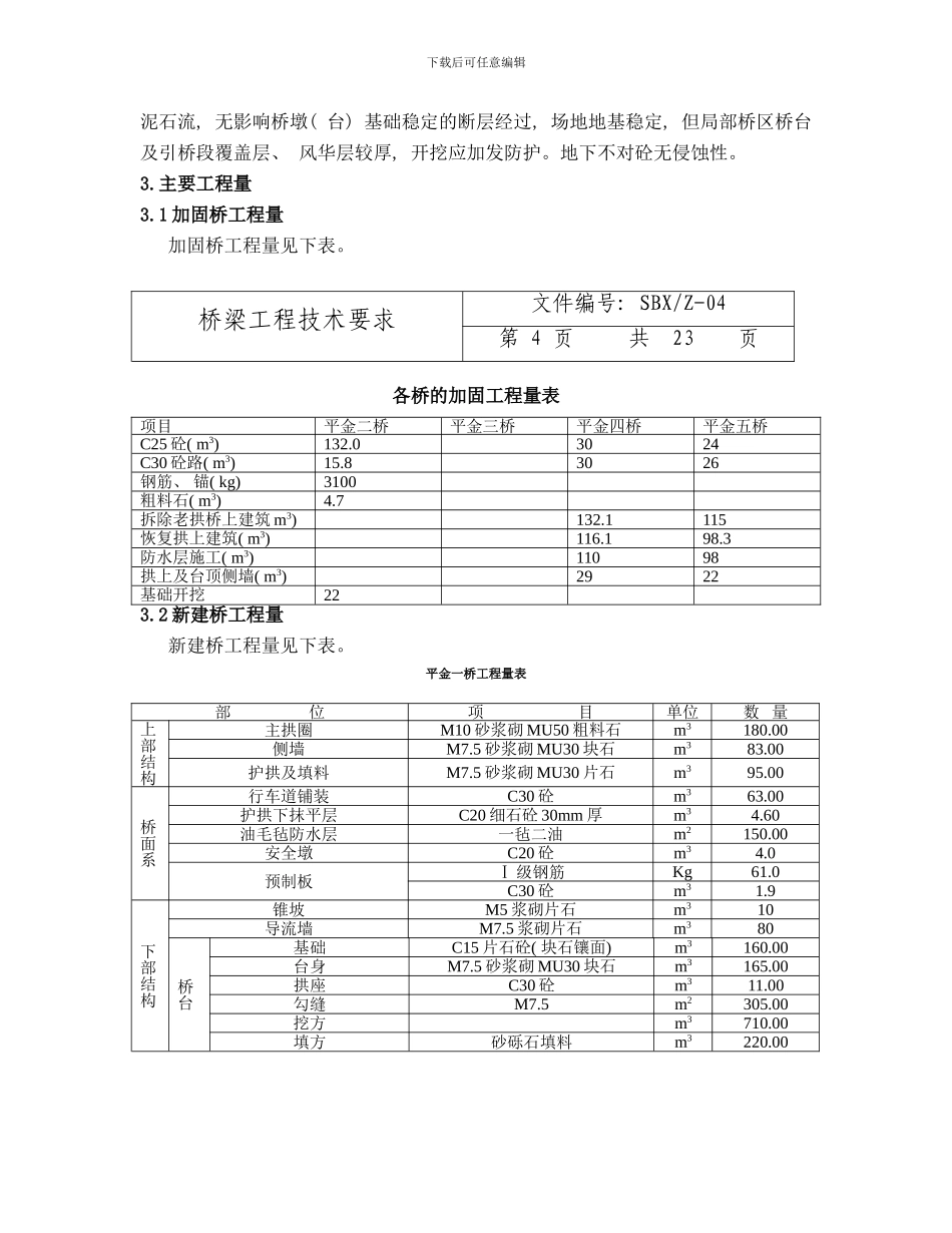 桥梁工程作业指导书样本_第3页