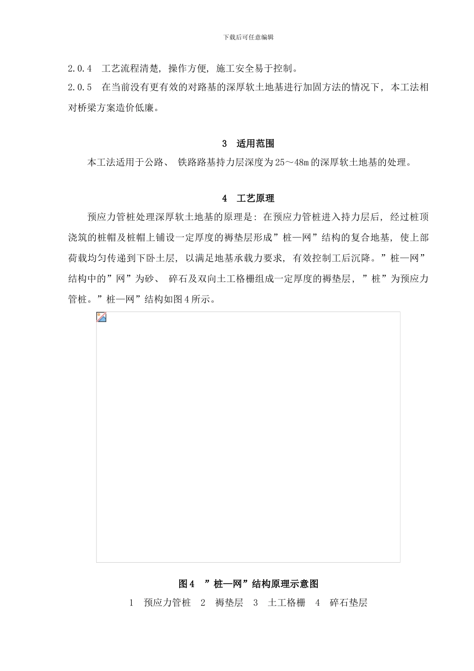 桩网结构加固地基工法样本_第2页