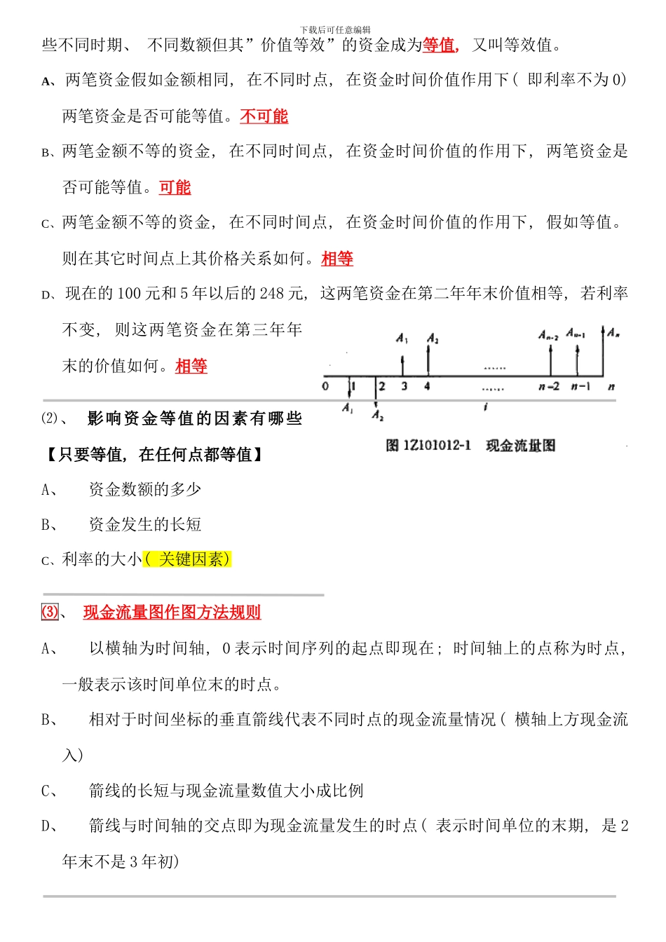 梅世强讲工程经济笔记_第2页