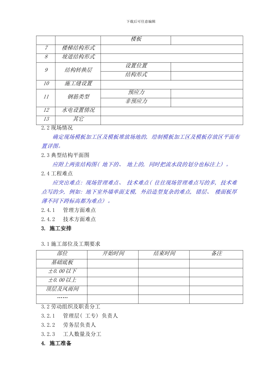 模板方案编制要点样本_第2页
