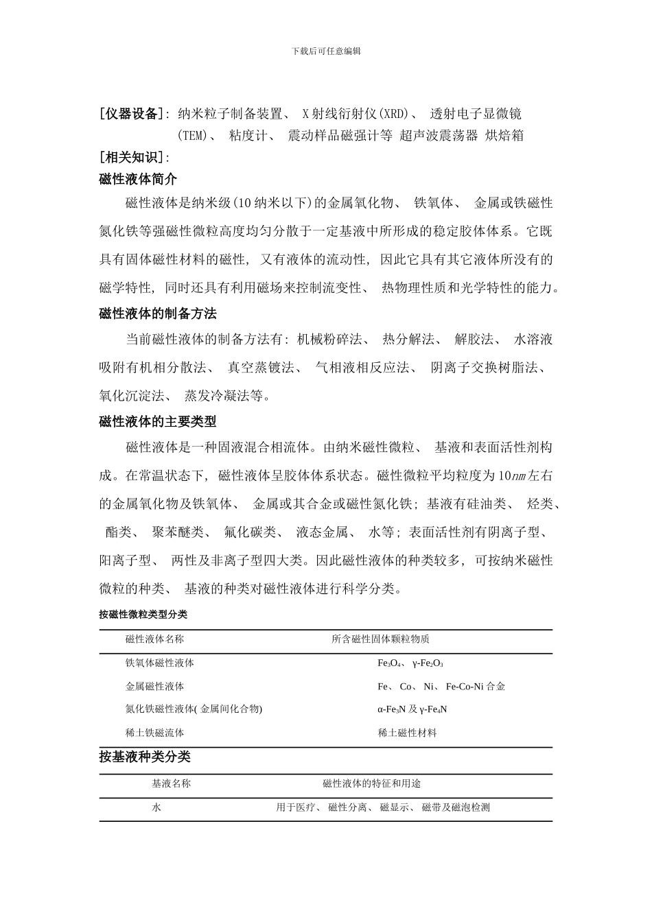 模板高粘度磁性液体制备研究样本_第2页