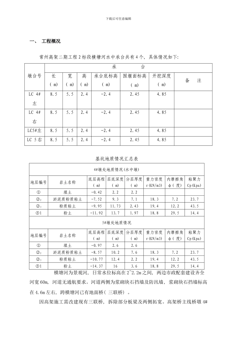 横塘河水中承台施工方案样本_第3页