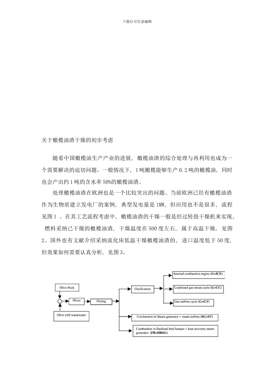 橄榄渣干燥设备初步方案样本_第2页