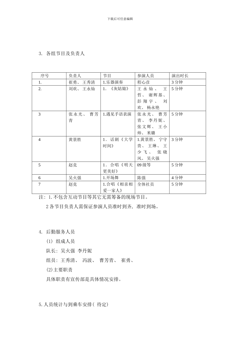 欢送会当天具体流程样本_第2页