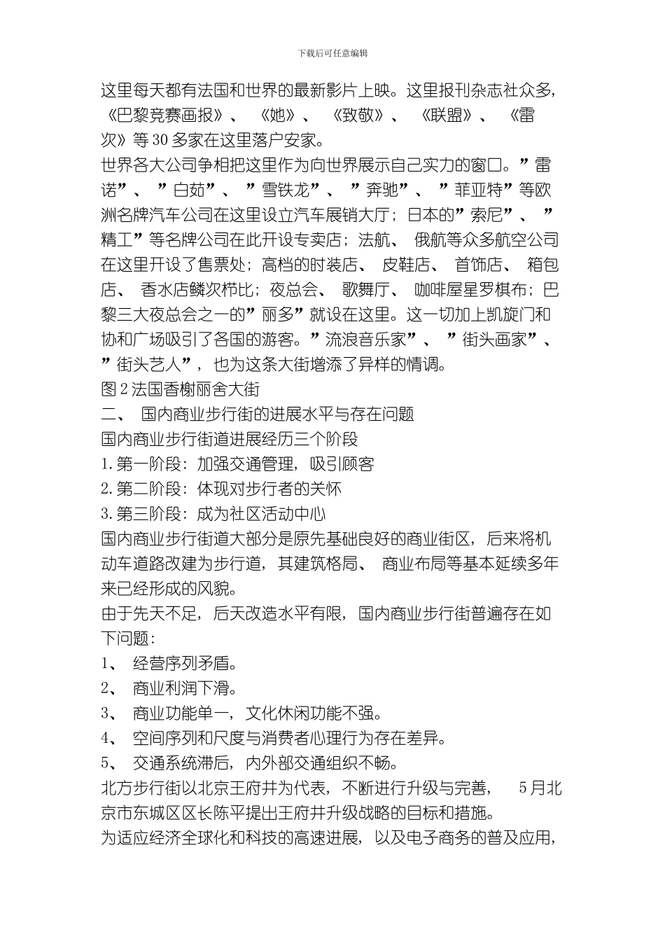 步行街开发与策划模板_第3页