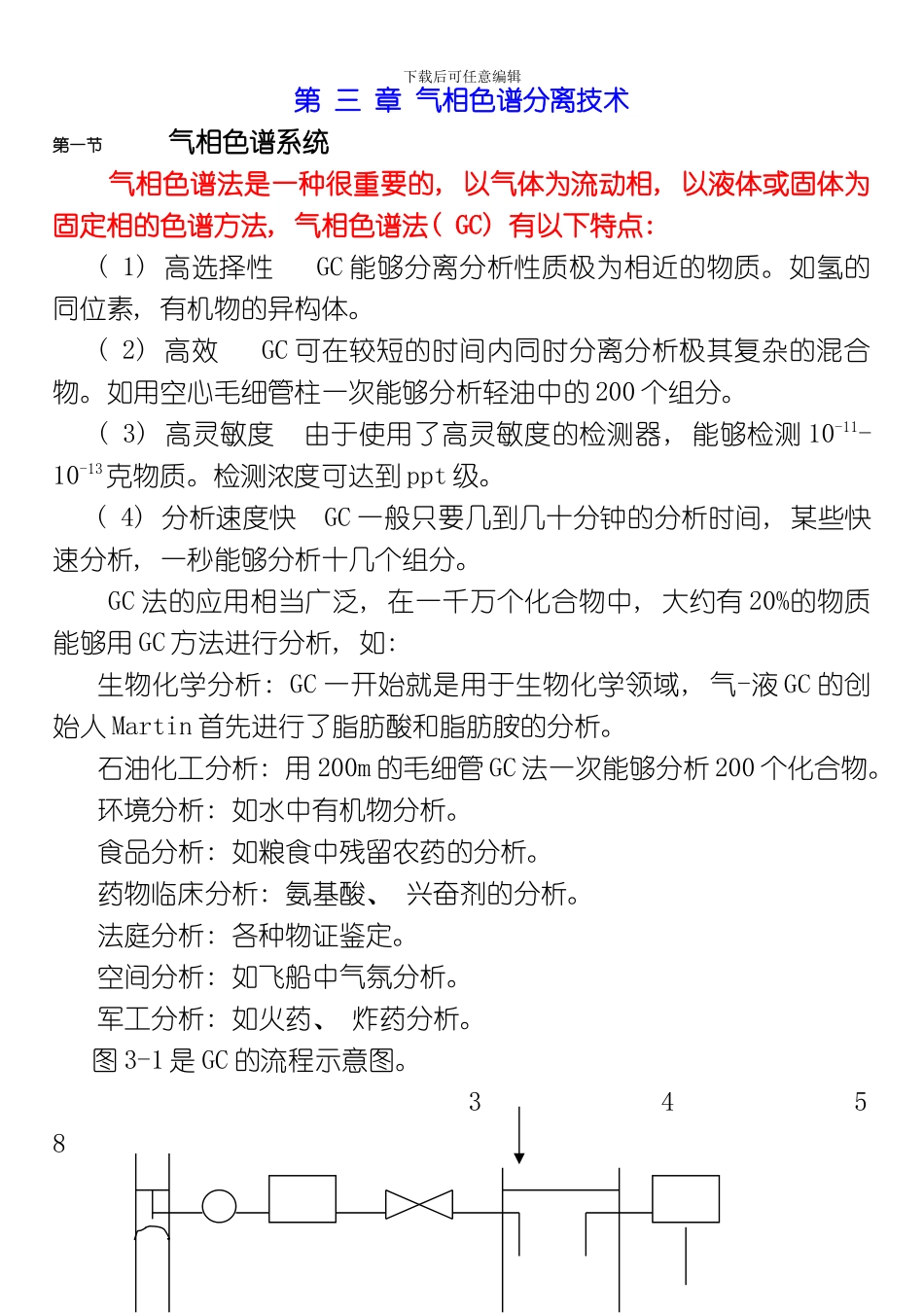 气相色谱技术模板_第1页