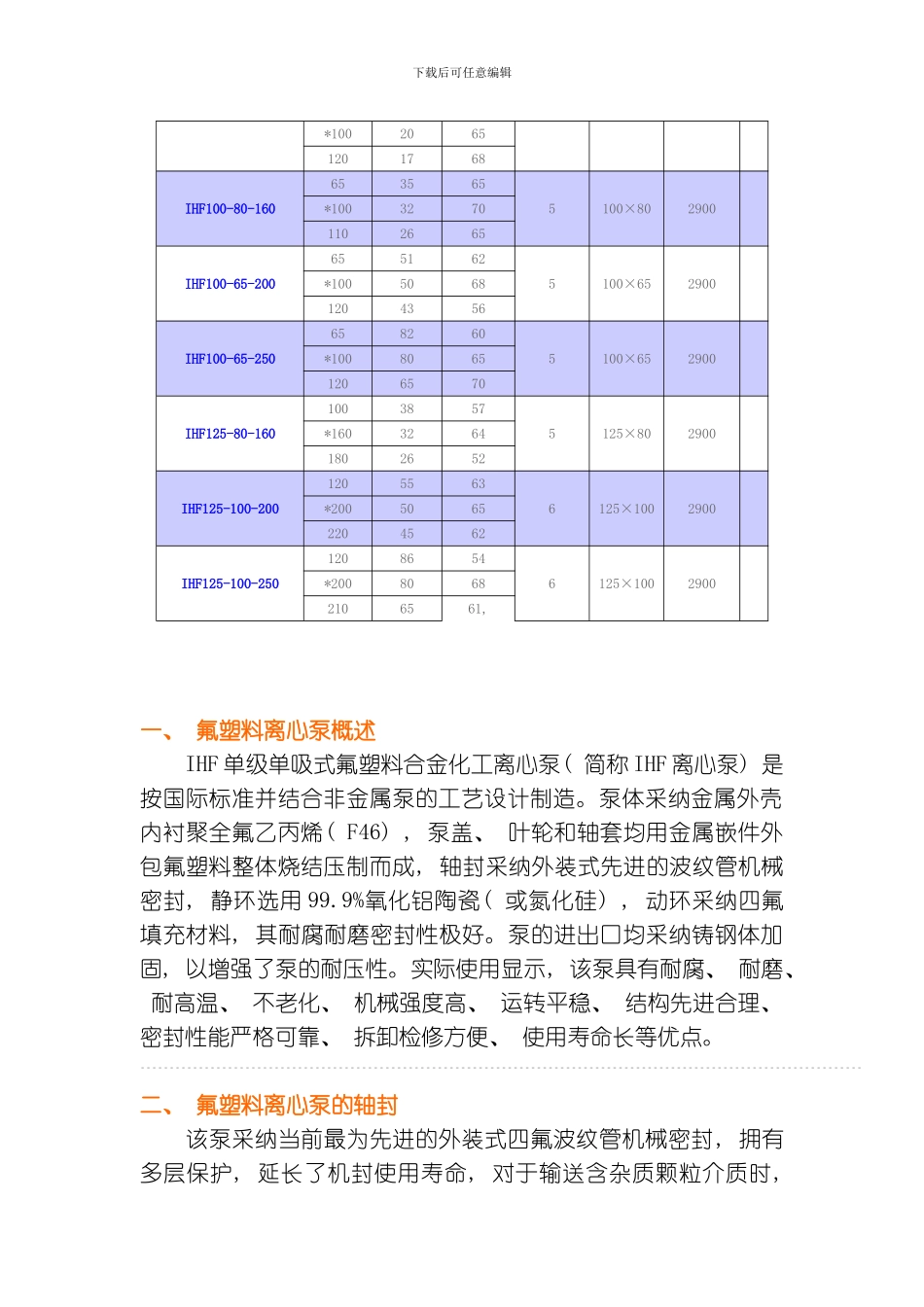 氟塑泵说明书模板_第3页