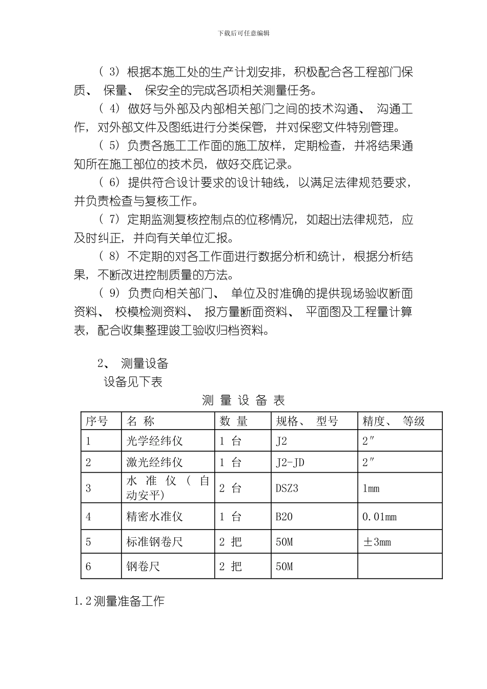 水利主要工序施工方案控制及工程项目实施的重点难点和解决方案模板_第2页