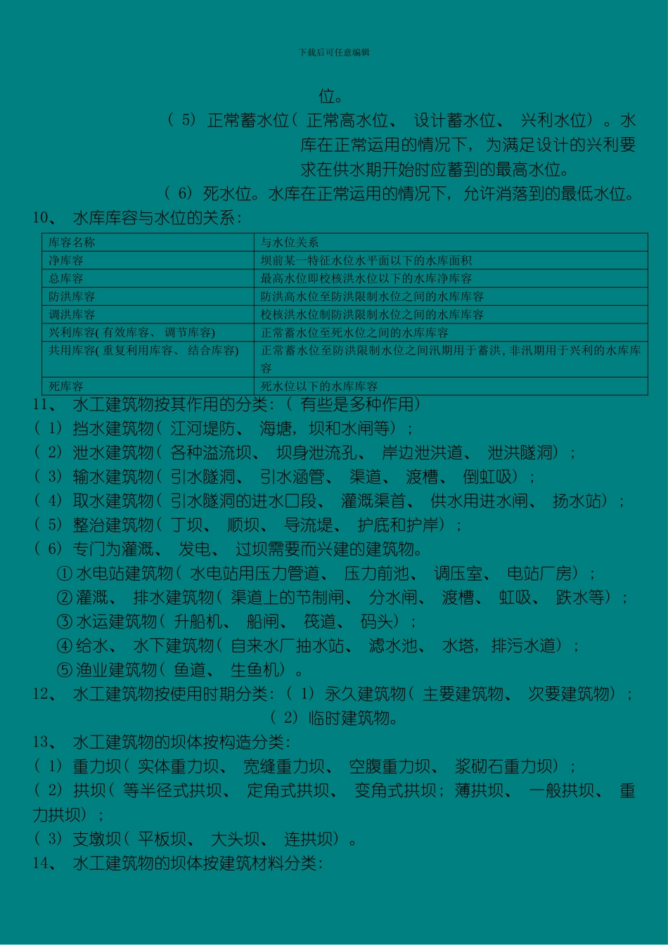 水利水电工程管理实务模板_第2页