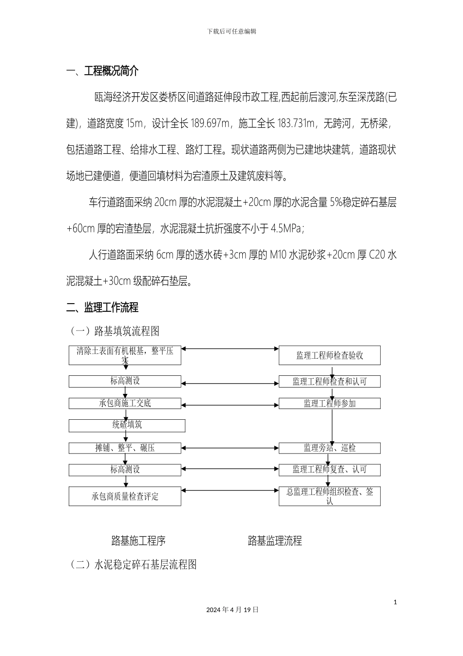 水泥混凝土路面监理细则样本_第2页