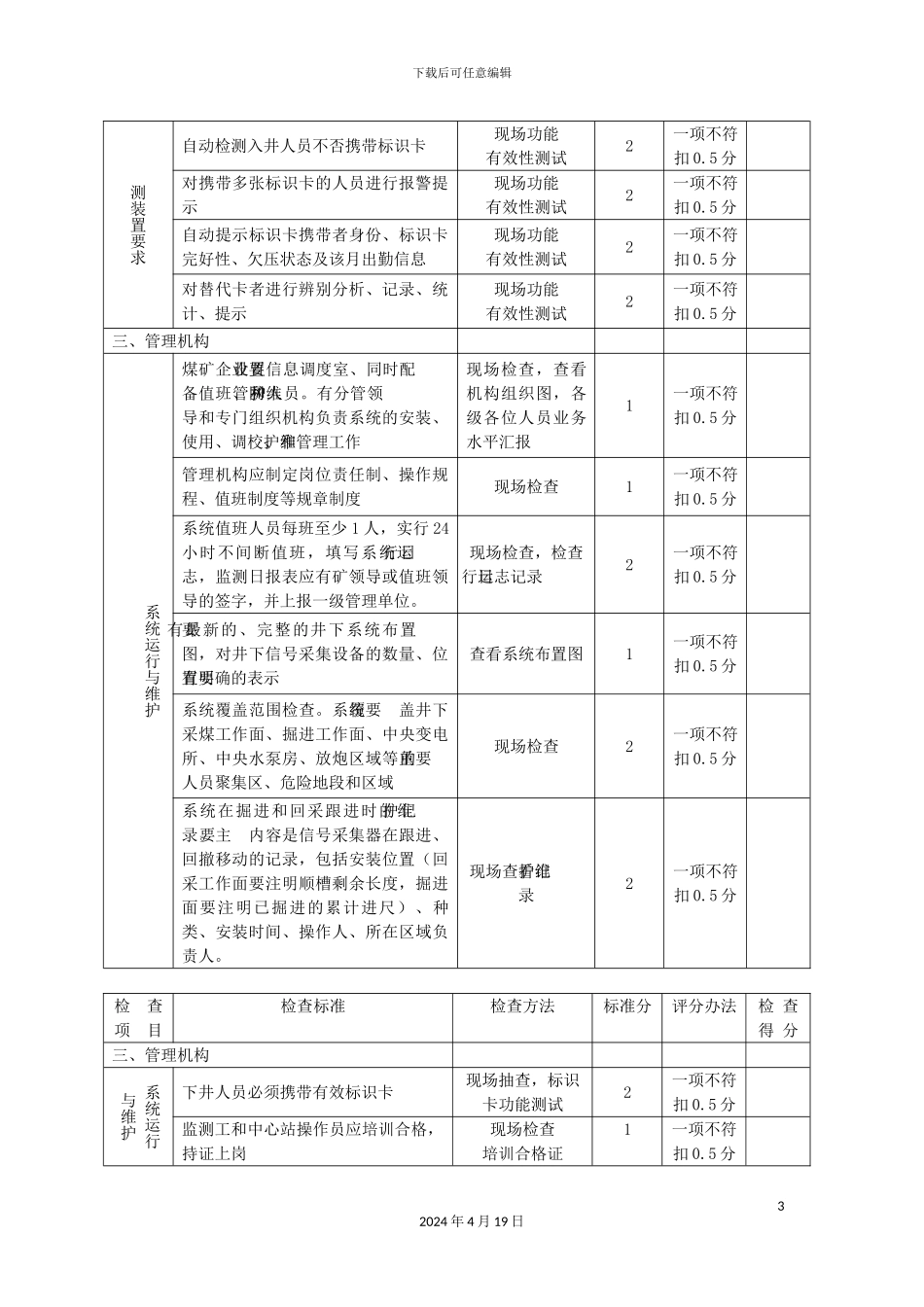 永锦能源人员定位系统验收标准精样本_第3页
