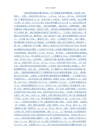 江仙居抽水蓄能电站的工程条件和特点模板