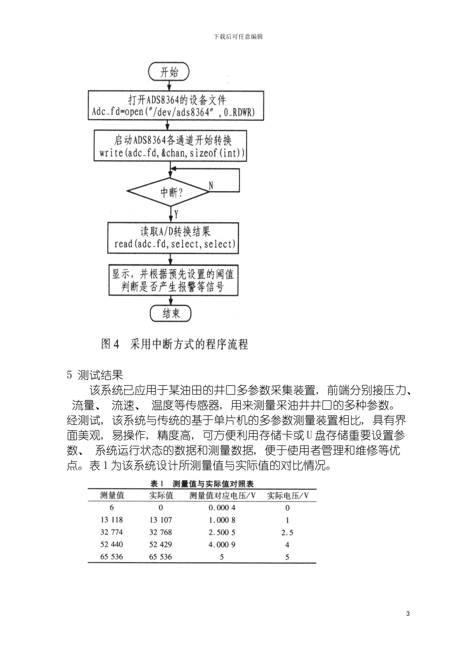 油井压力数据采集系统的设计及其实用方法模板_第3页
