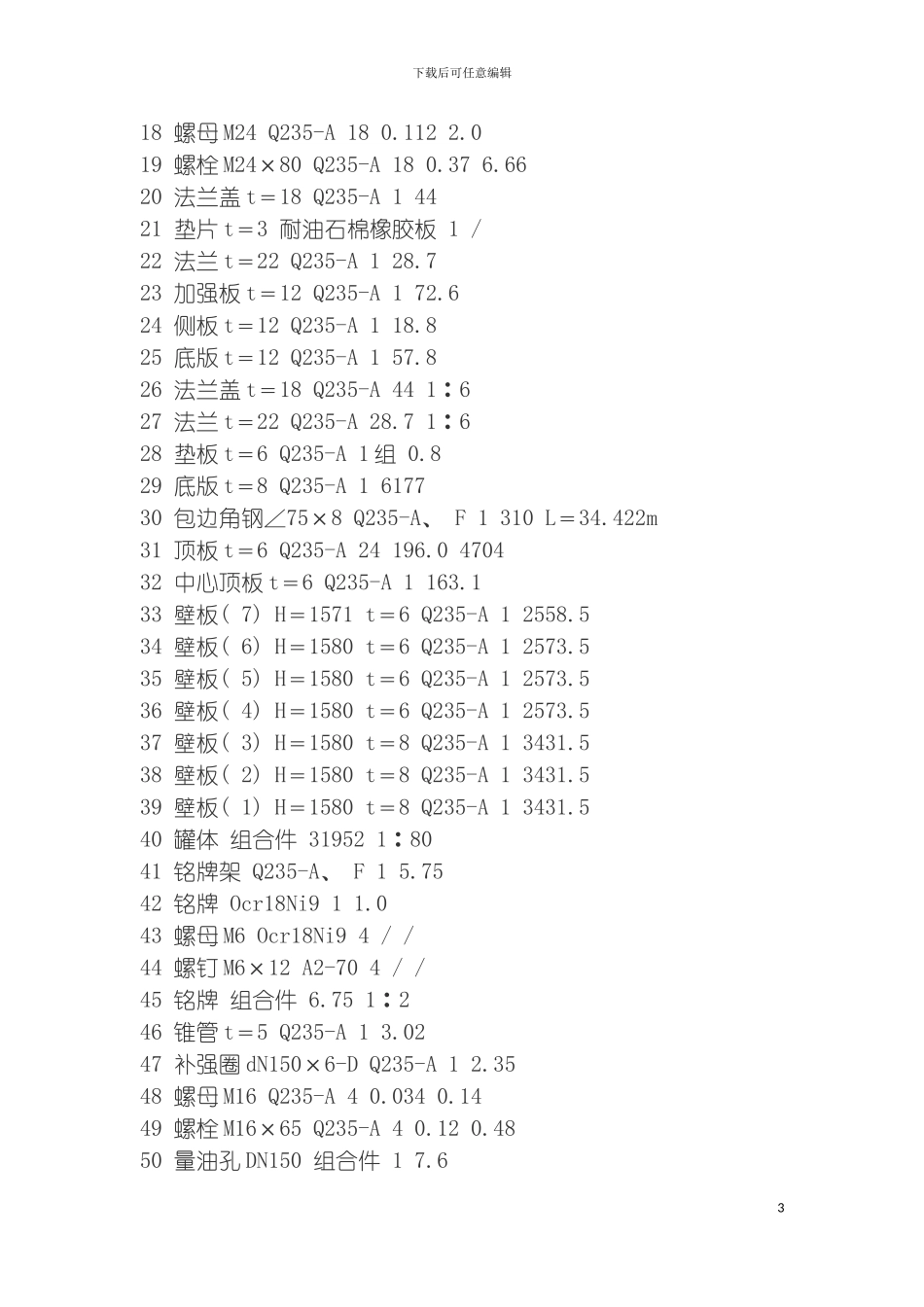 油贮罐施工组织设计模板_第3页