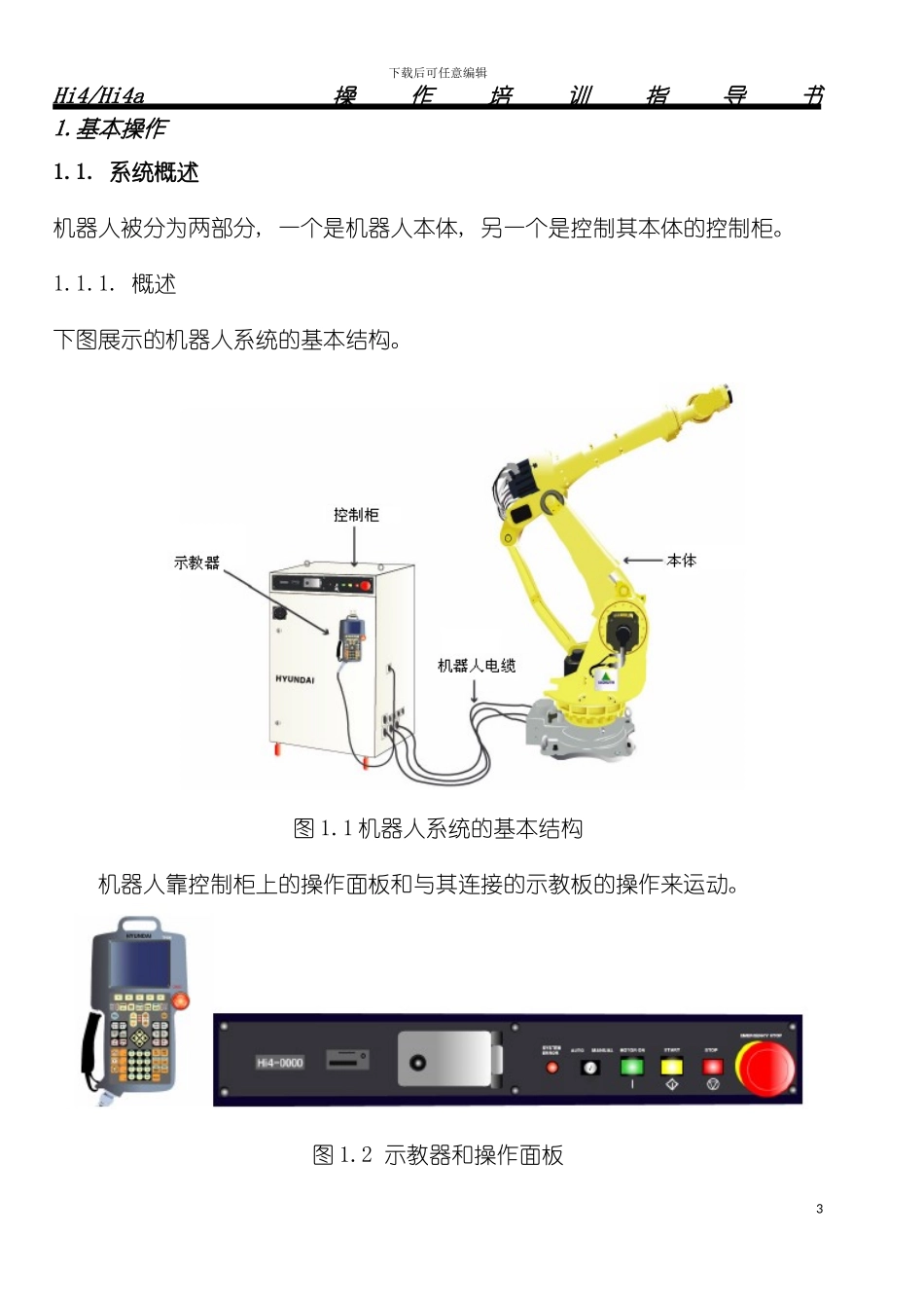 法兰克机器人操作培训手册模板_第3页