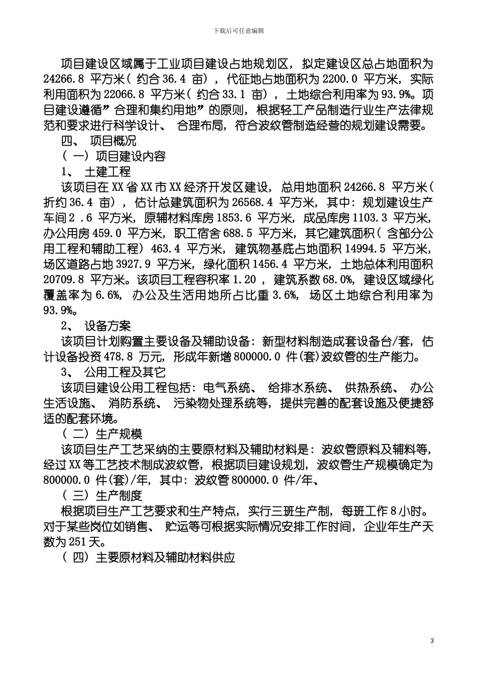 波纹管项目可行性研究报告摩森咨询·十三五规划模板_第3页
