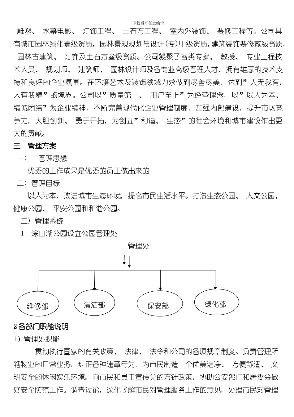 涂山湖湿地公园管理方案样本_第2页