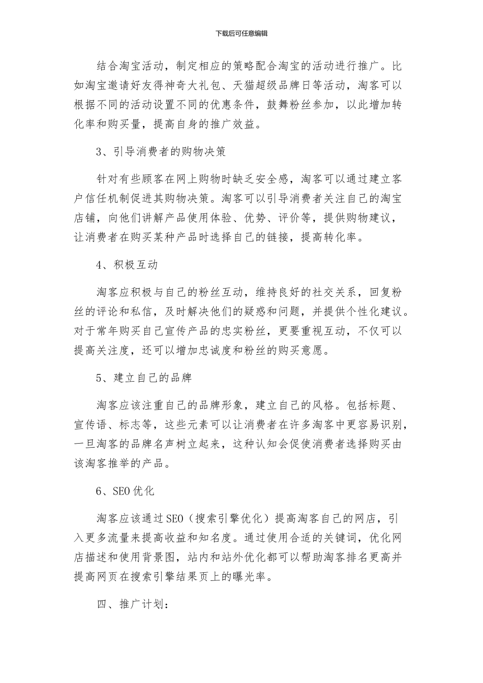 淘客营销策划方案_第2页