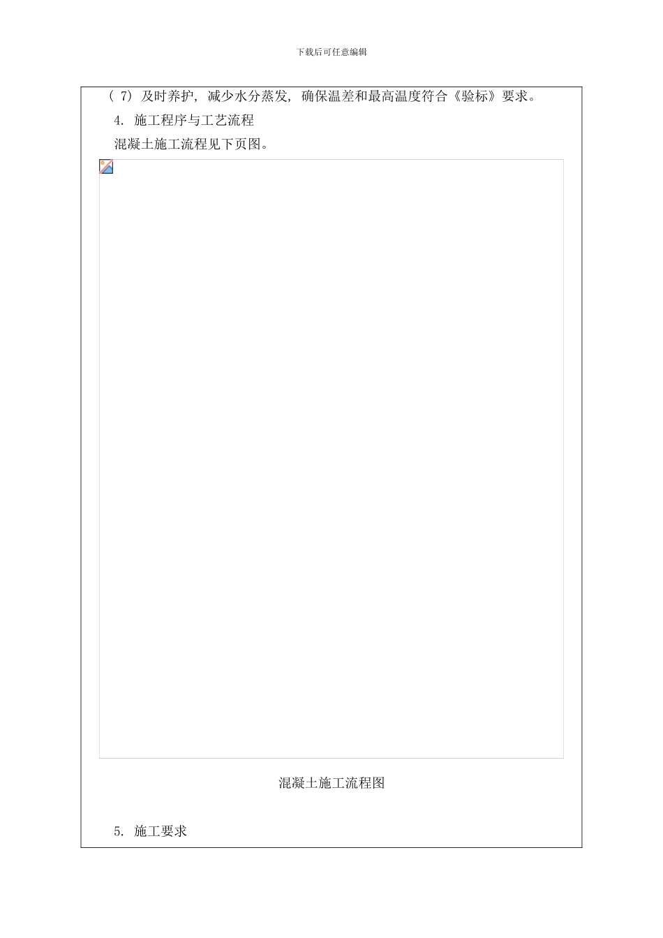 混凝土浇筑技术交底书样本_第2页