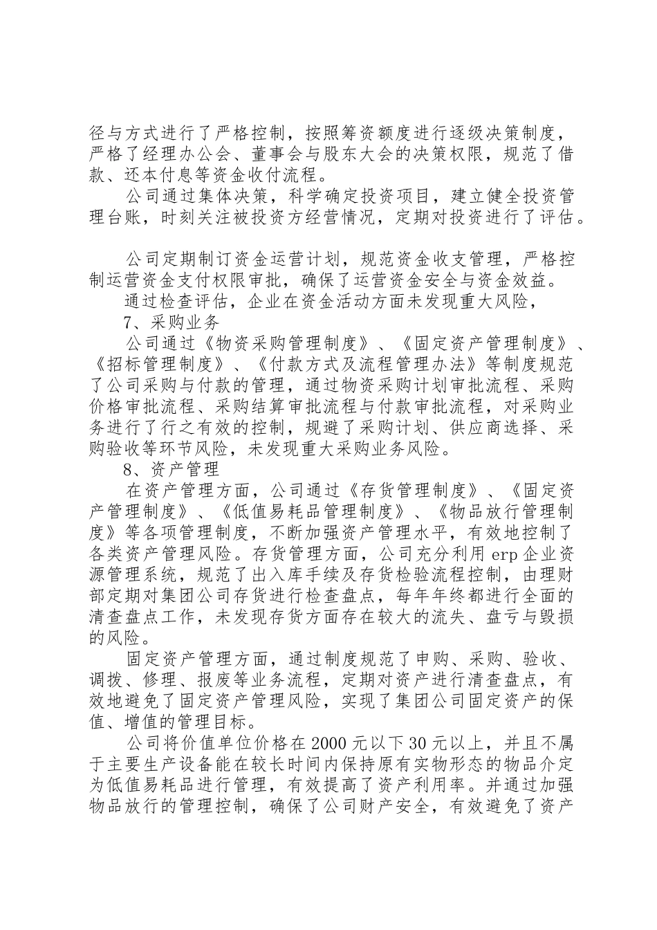 企业年度风险评估报告_第3页