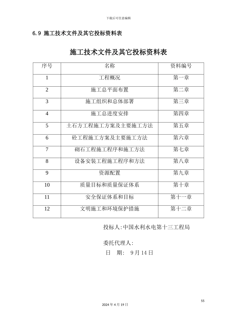 湖北水库除险加固工程施工组织设计_第2页