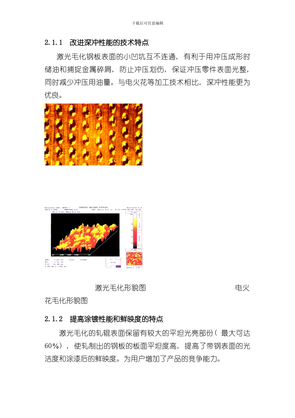 激光毛化技术样本_第3页