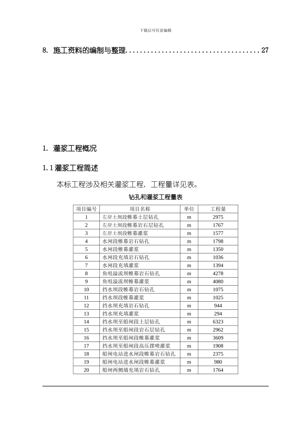 灌浆工程施工方案样本_第2页