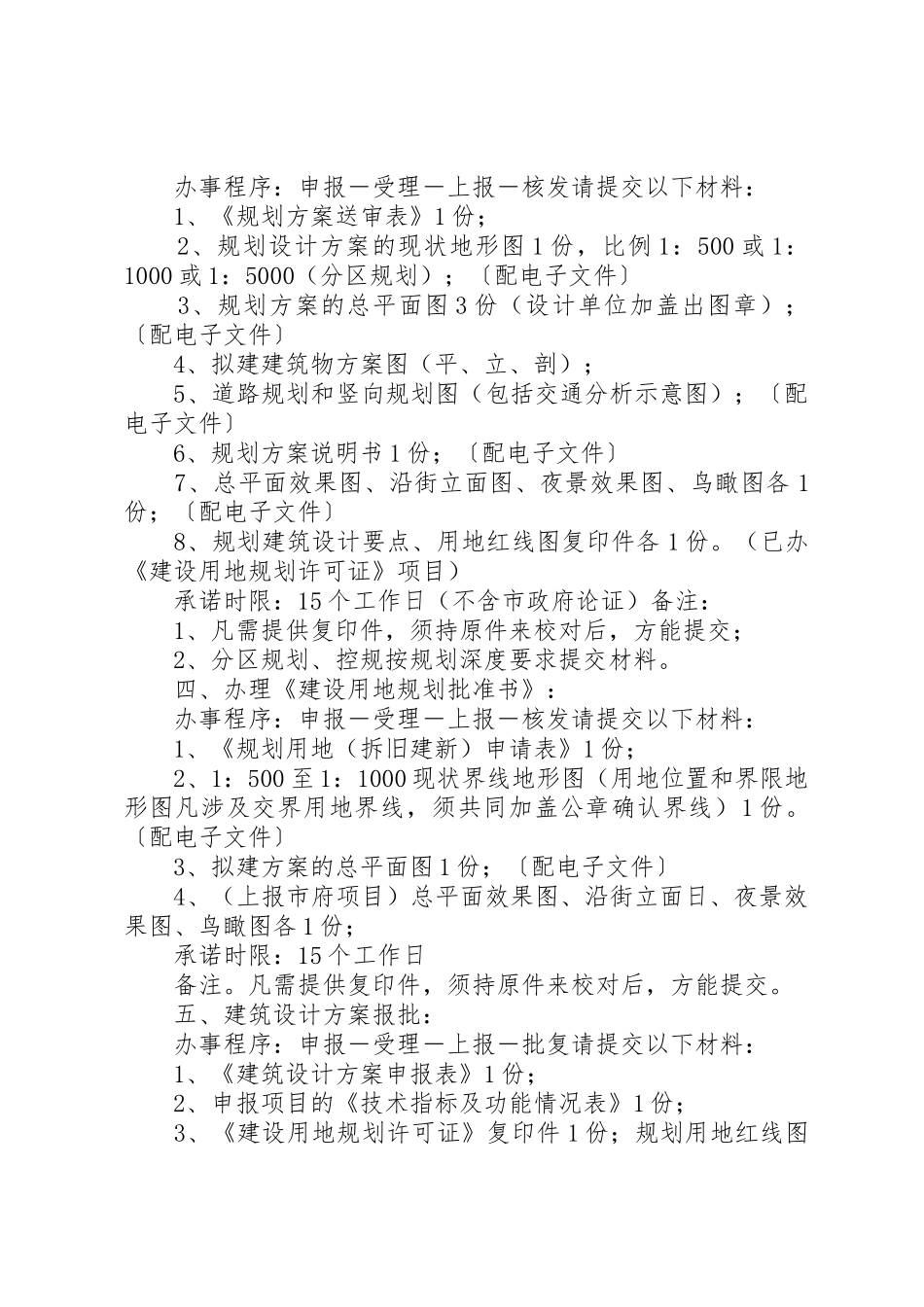 XX县区规划局办事指南_第2页