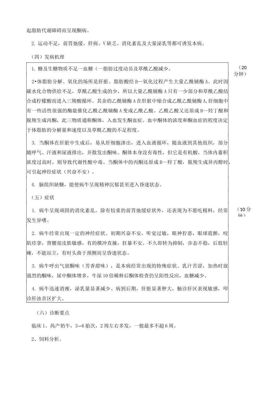 动物普通病学教案-营养代谢疾病-6学时_第3页