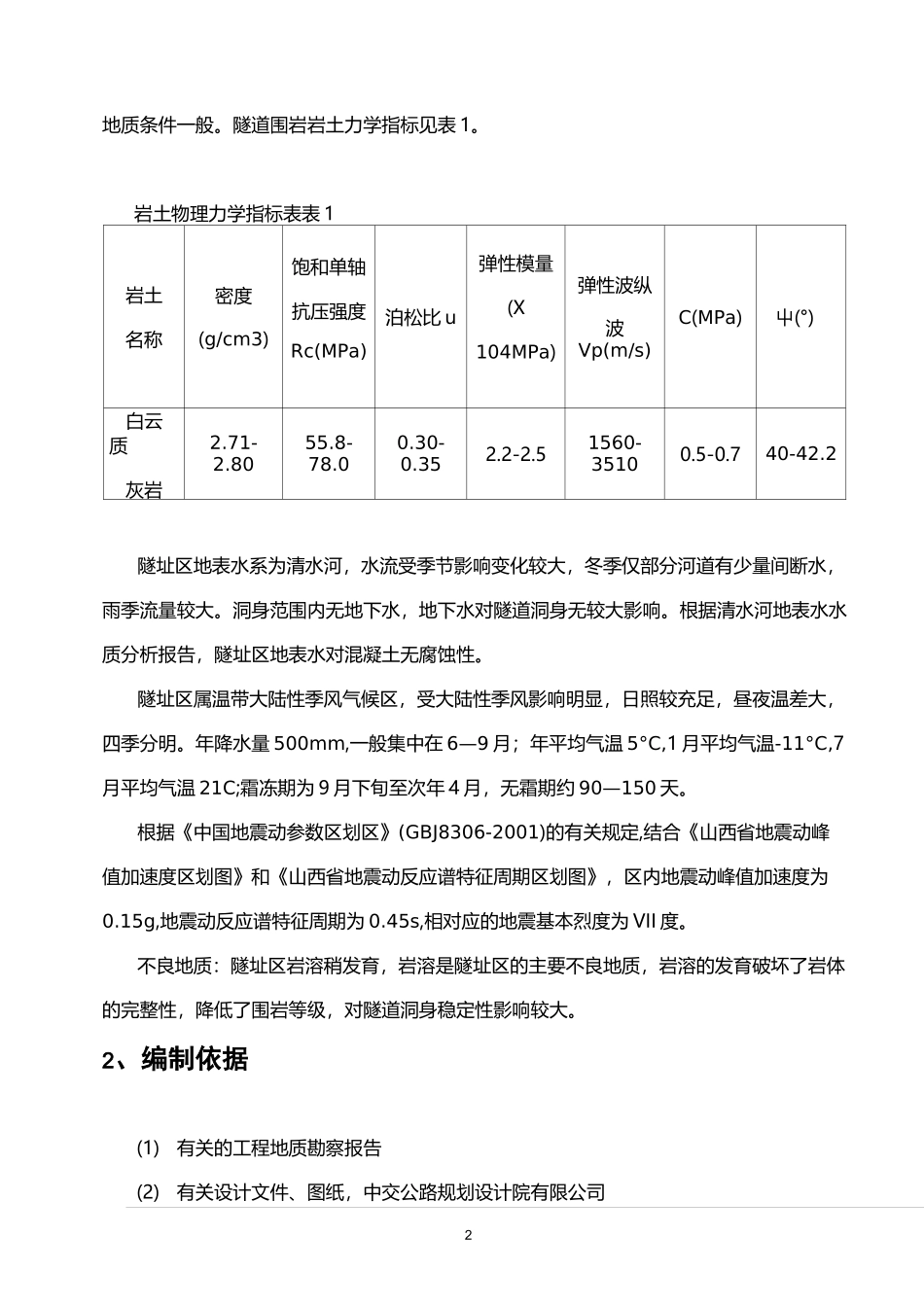 【隧道方案】隧道钢支撑支护施工方案_第2页