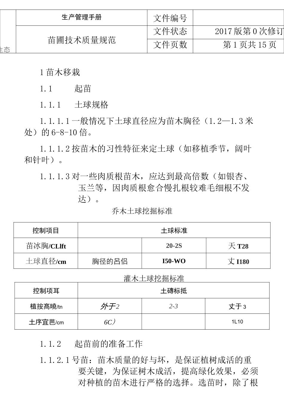 苗圃技术质量规范_第1页