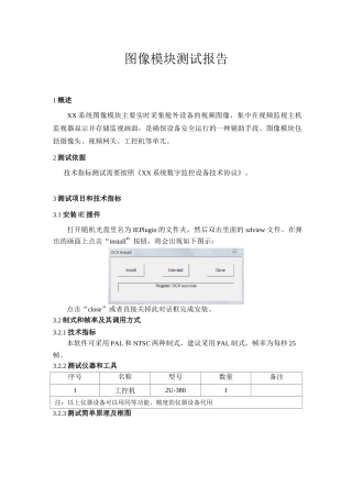 最新监控系统运行测试报告