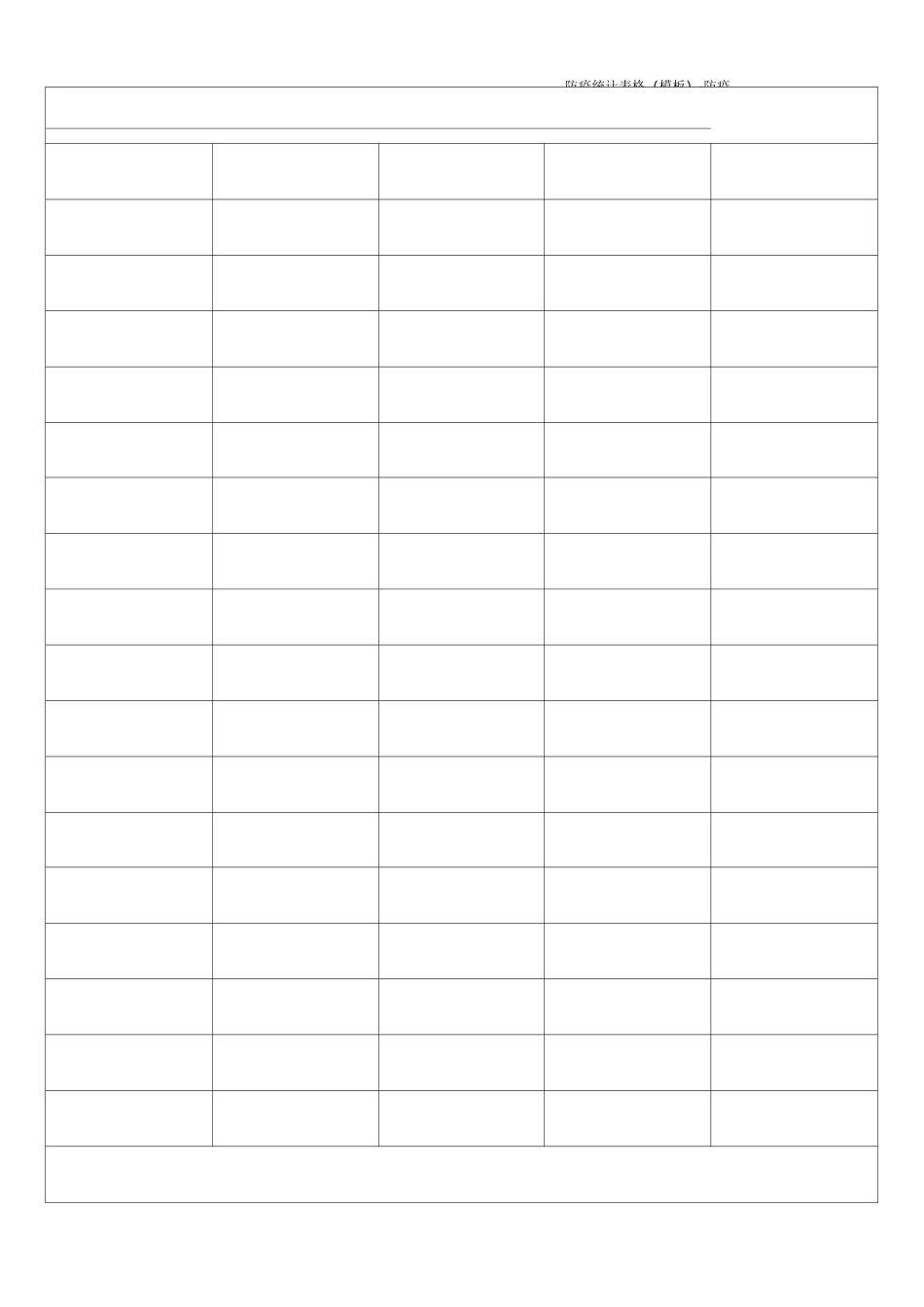 防疫统计表格(模板)-防疫表格_第3页