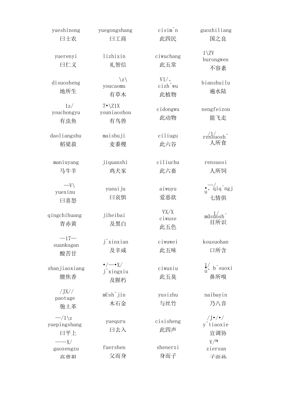 三字经拼音完整版_第3页