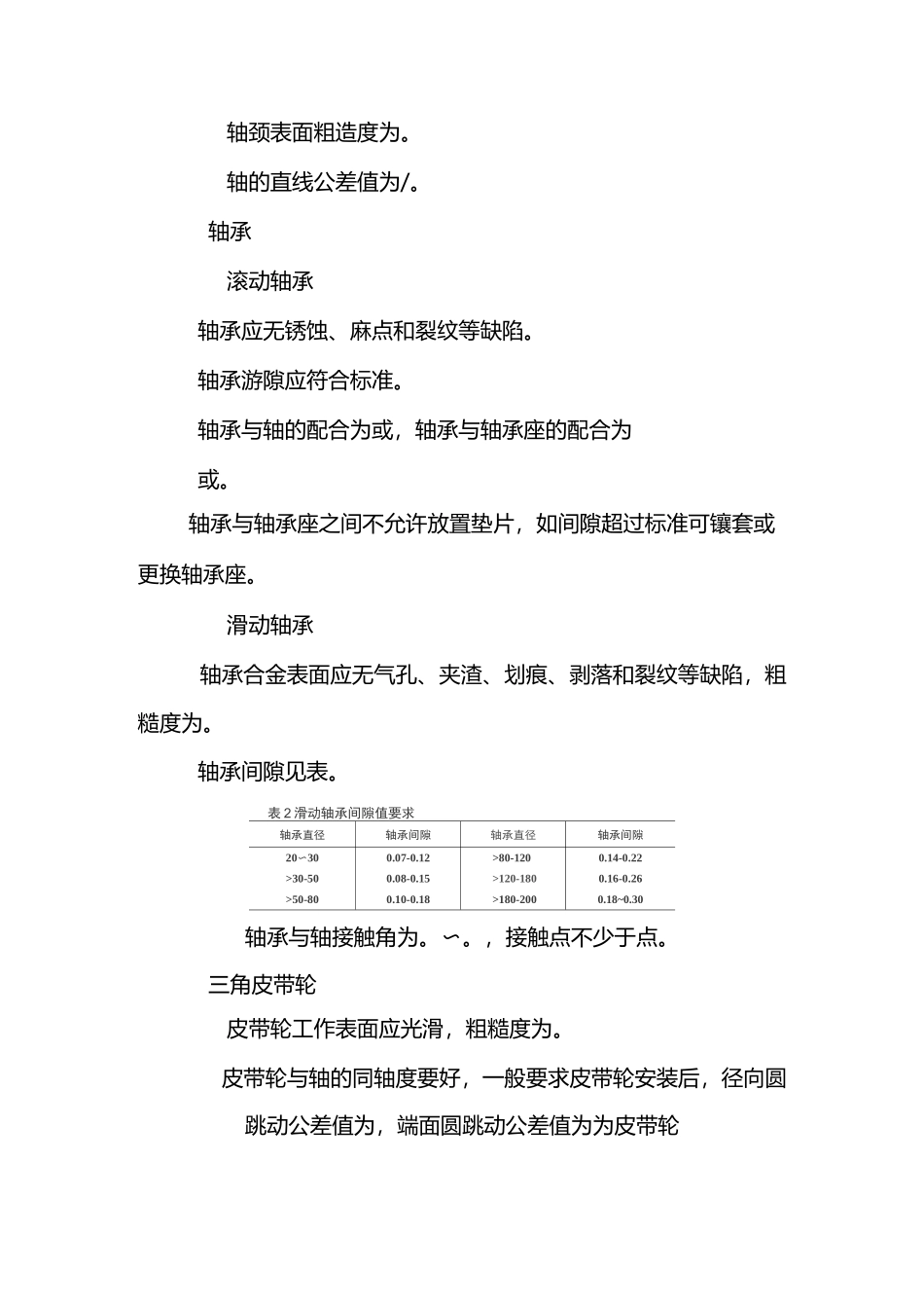 皮带运输机检修与质量标准_第3页
