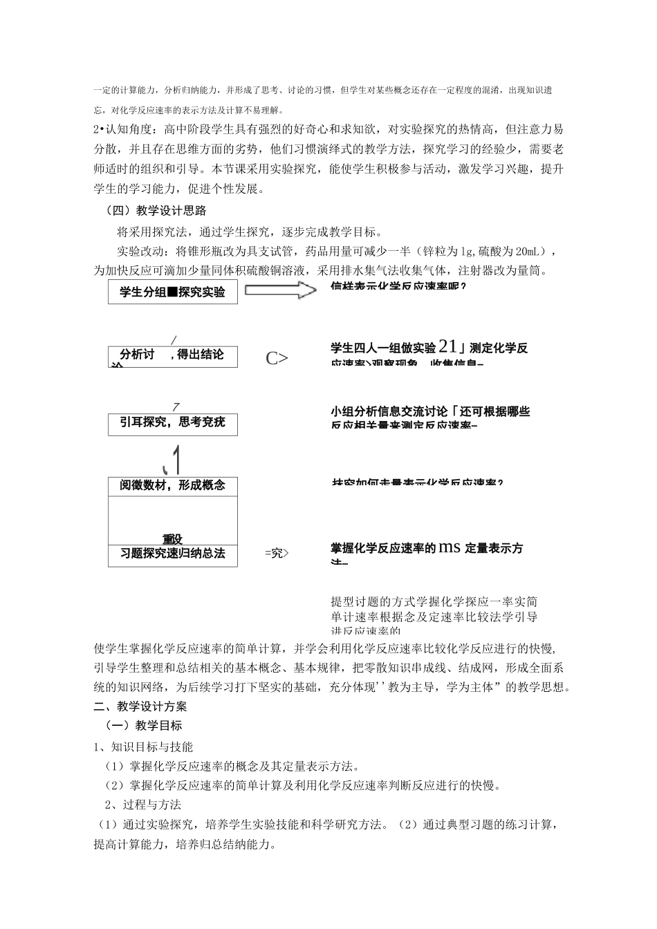 《化学反应速率》教学设计_第2页