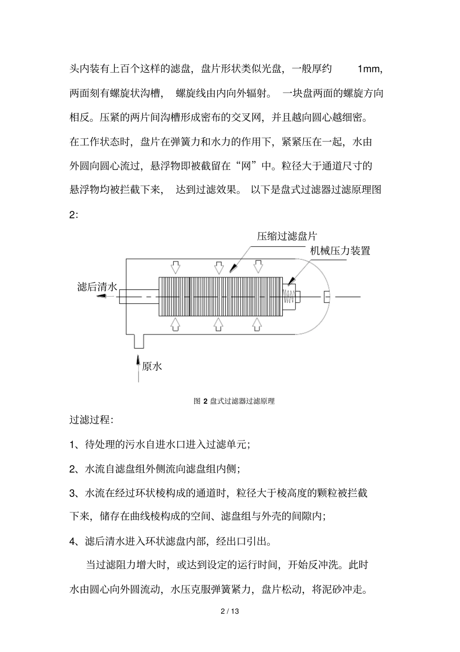 盘式过滤器原理及应用_第2页