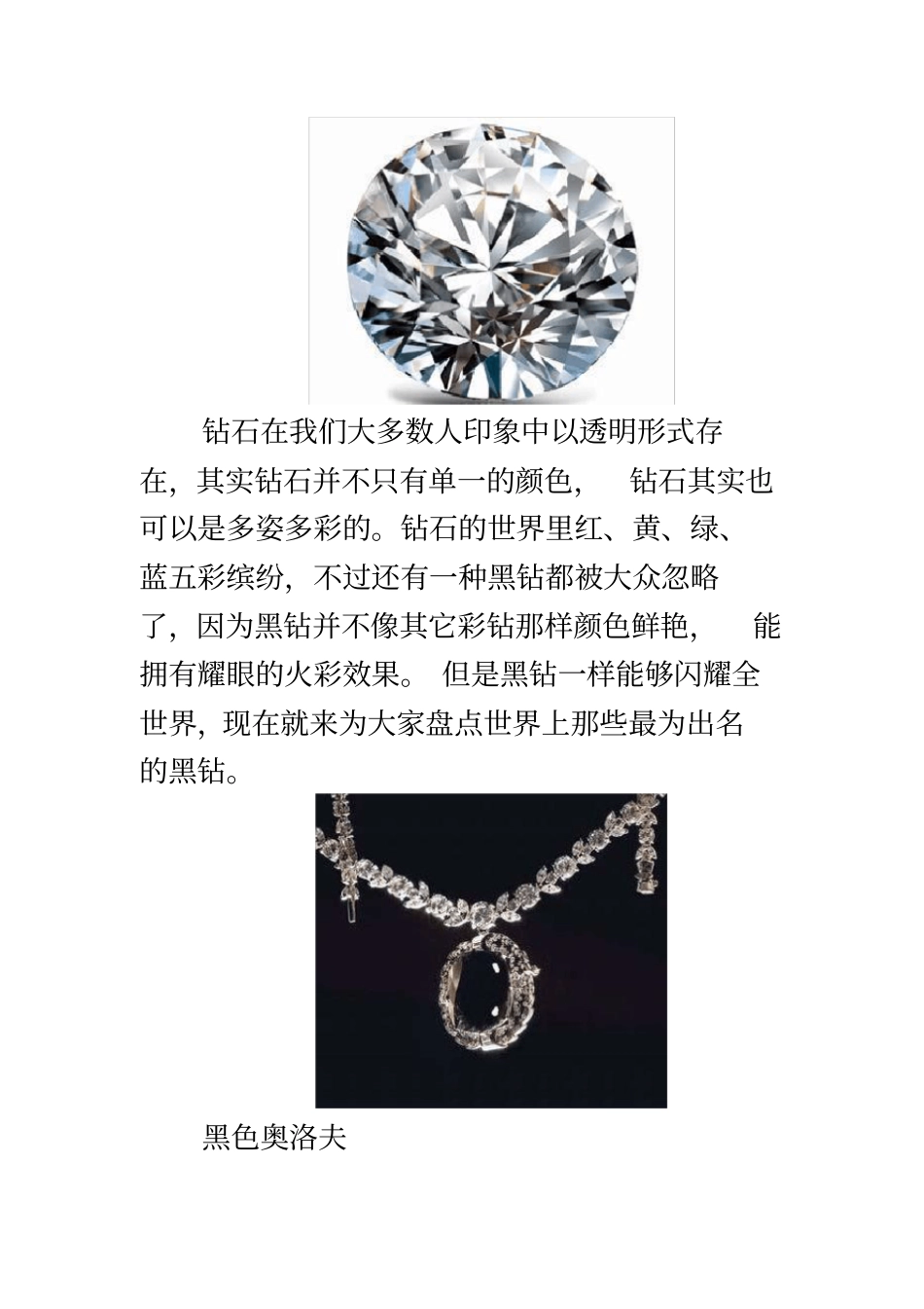 盘点世界最出名的黑钻石_第2页