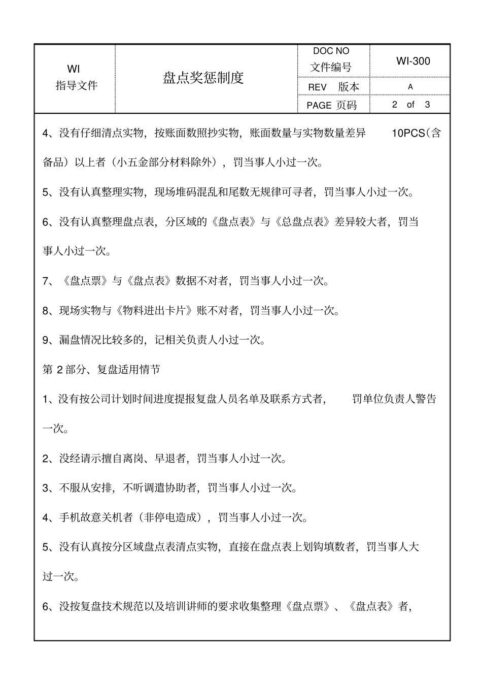 盘点奖惩制度_第2页