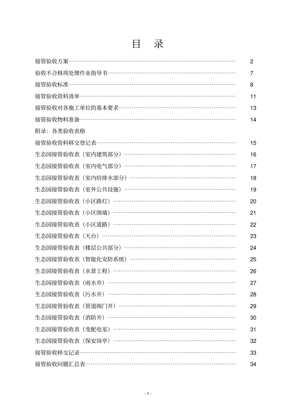盘锦振兴生态园区物业承接验收方案_第2页