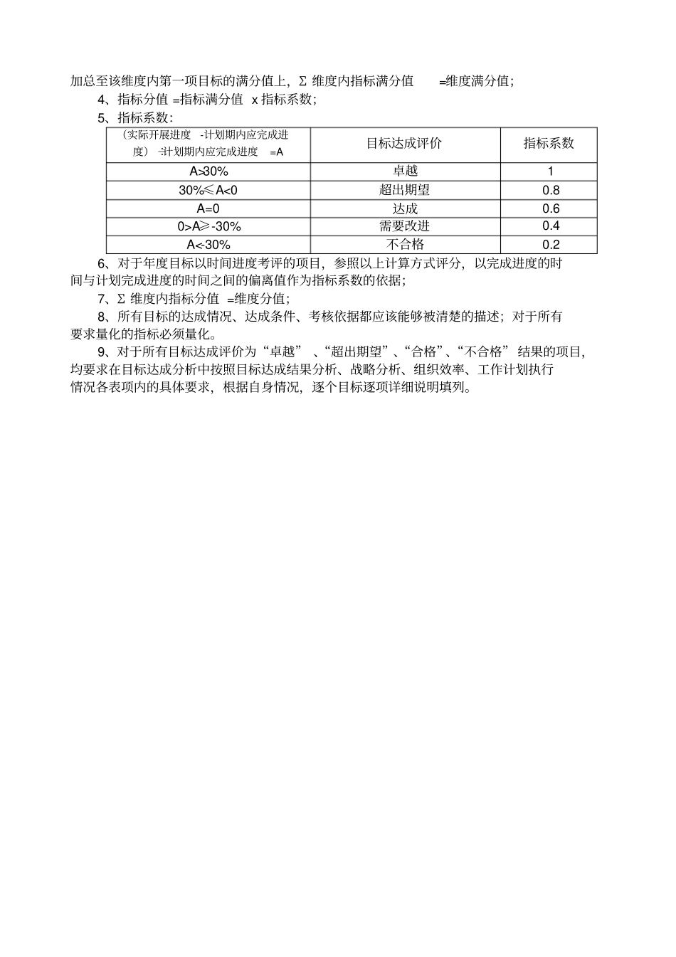 目标达成分析报告模板_第3页