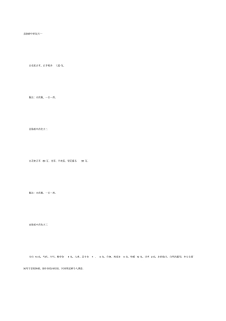 直肠癌中药处方偏方