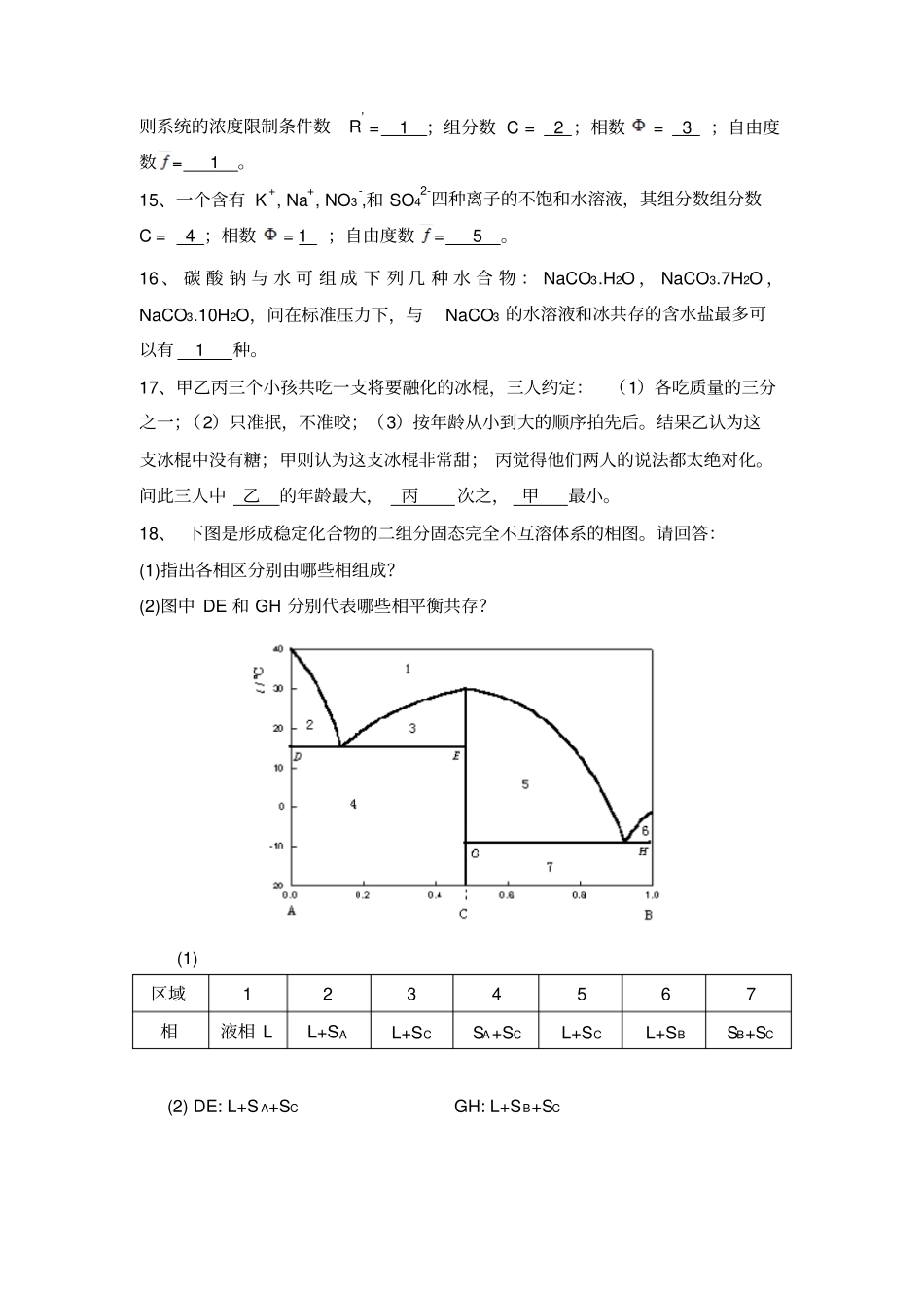 相平衡习题答案_第2页