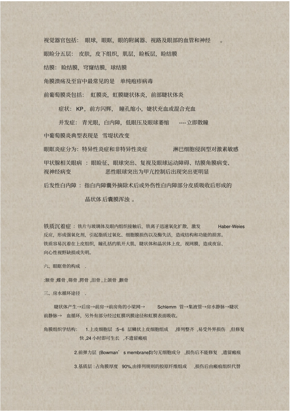 眼科学考试重点总结_第1页