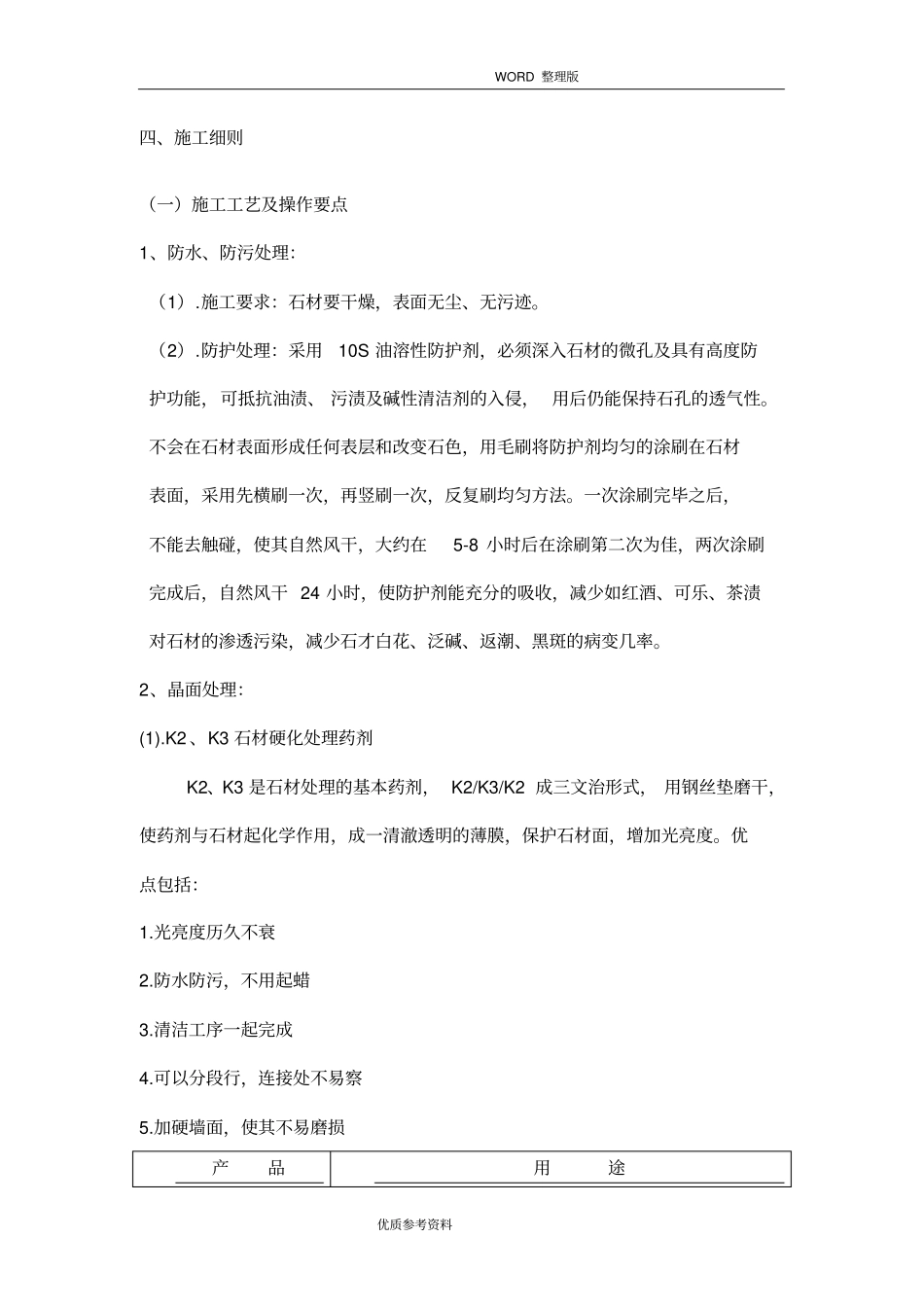 石材翻新及晶面处理工程施工合同模板_第2页