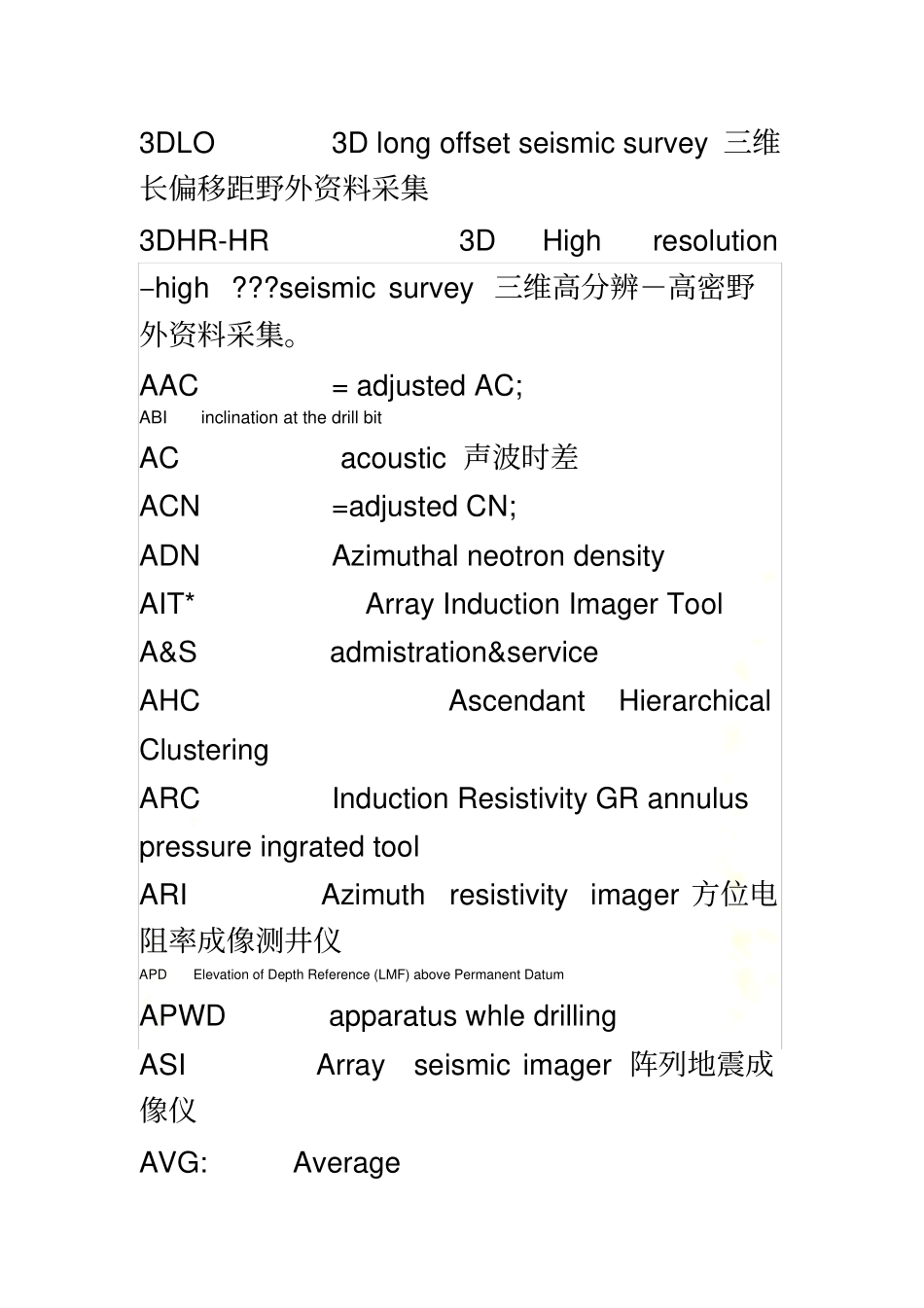 石油行业英文缩写汇总_第2页