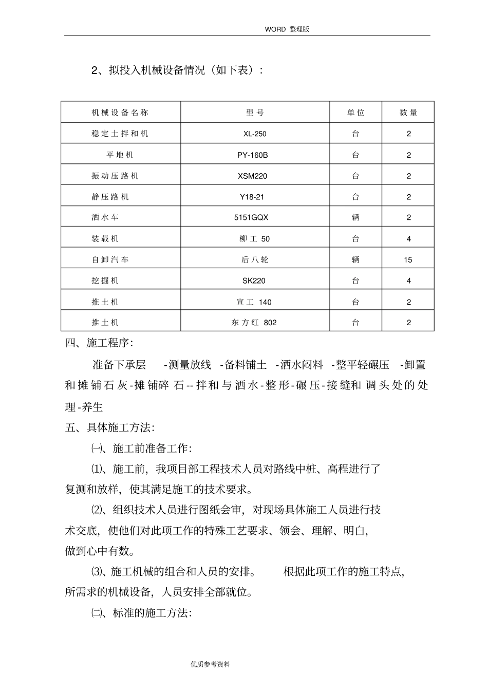 石灰土碎石下基层施工设计方案_第2页