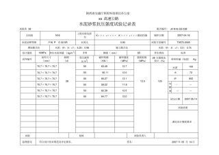 砂浆抗压强度037-038