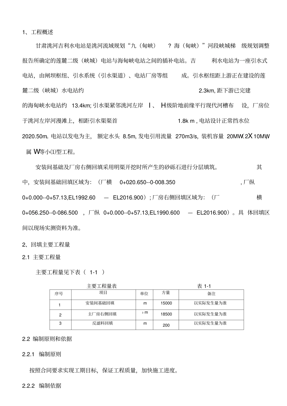 砂砾石回填施工方案_第1页